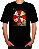 Camiseta Resident Evil Umbrella Corporation