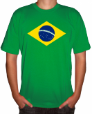 Camiseta Brasil Bandeira