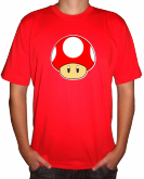 Camiseta Cogumelo Mario Bros